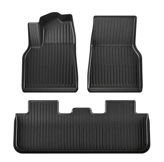 Tesla Model Y Vloermatten Rubber All Weather Interieur Set