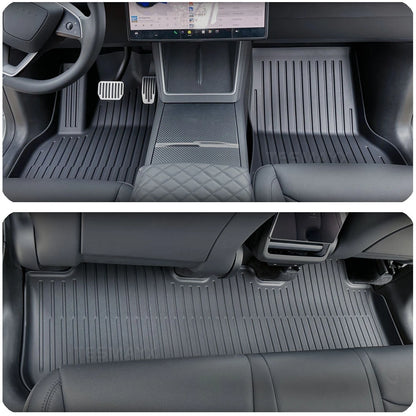 Tesla Model Y Vloermatten Rubber All Weather Interieur Set