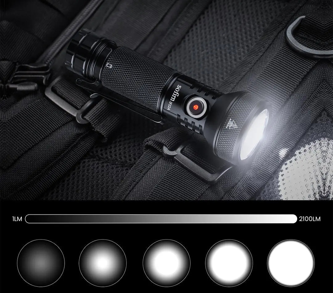 Tactische Noodzaklamp 2100 Lumen